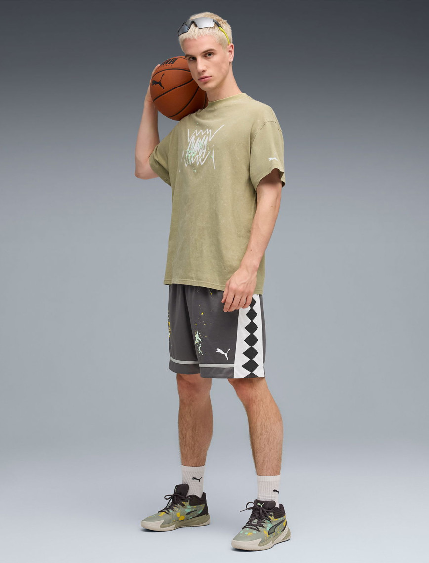 Puma Dagger Points İn The Paint Erkek Kahverengi Basketbol Ayakkabısı Puma Dagger Points İn The Paint Erkek Kahverengi Basketbol Ayakkabısı