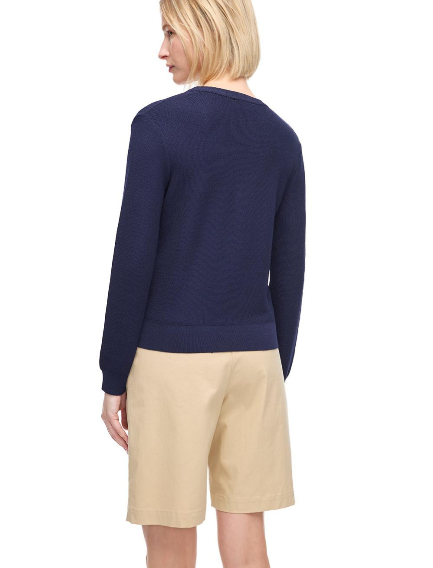 Lacivert V-Yaka Triko Kazak Lacivert V-Yaka Triko Kazak