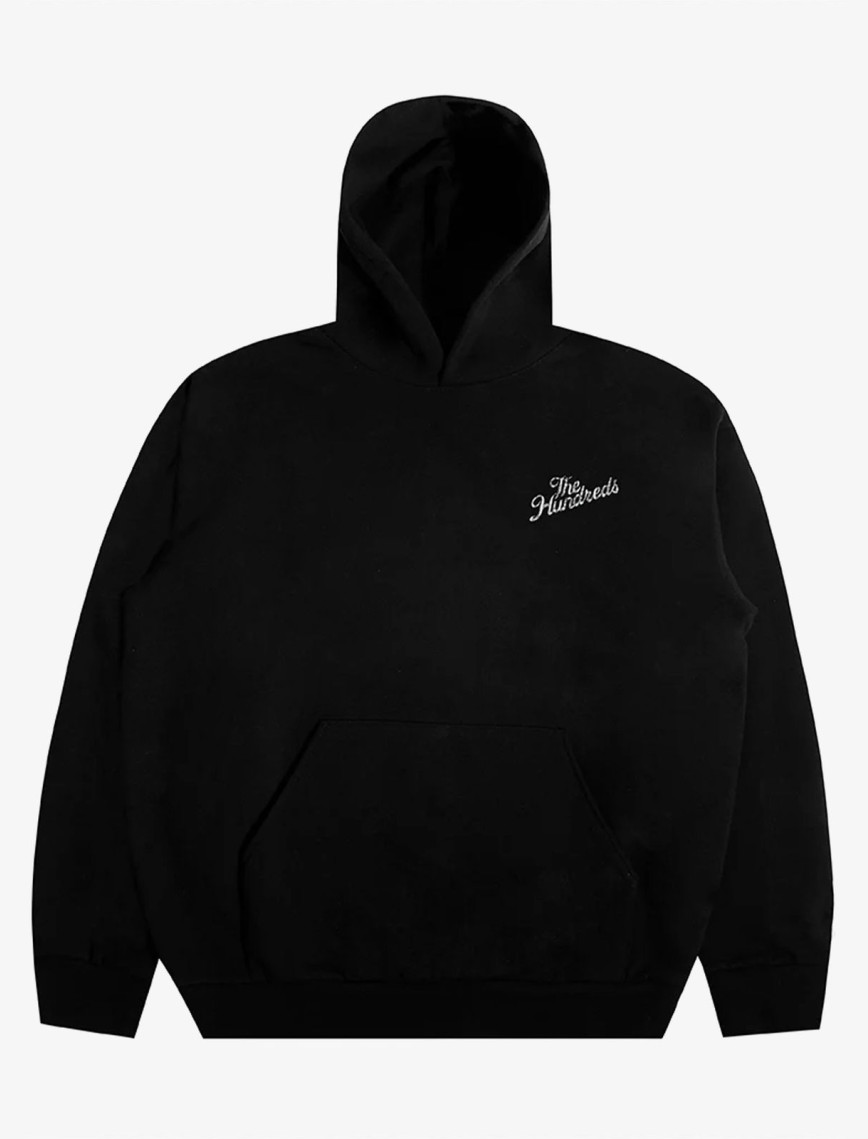 The Hundreds Snake Slant Pullover Erkek Siyah Hoodie
