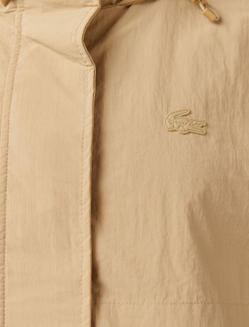 Lacoste Kadın Kapüşonlu Bej Mont Lacoste Kadın Kapüşonlu Bej Mont