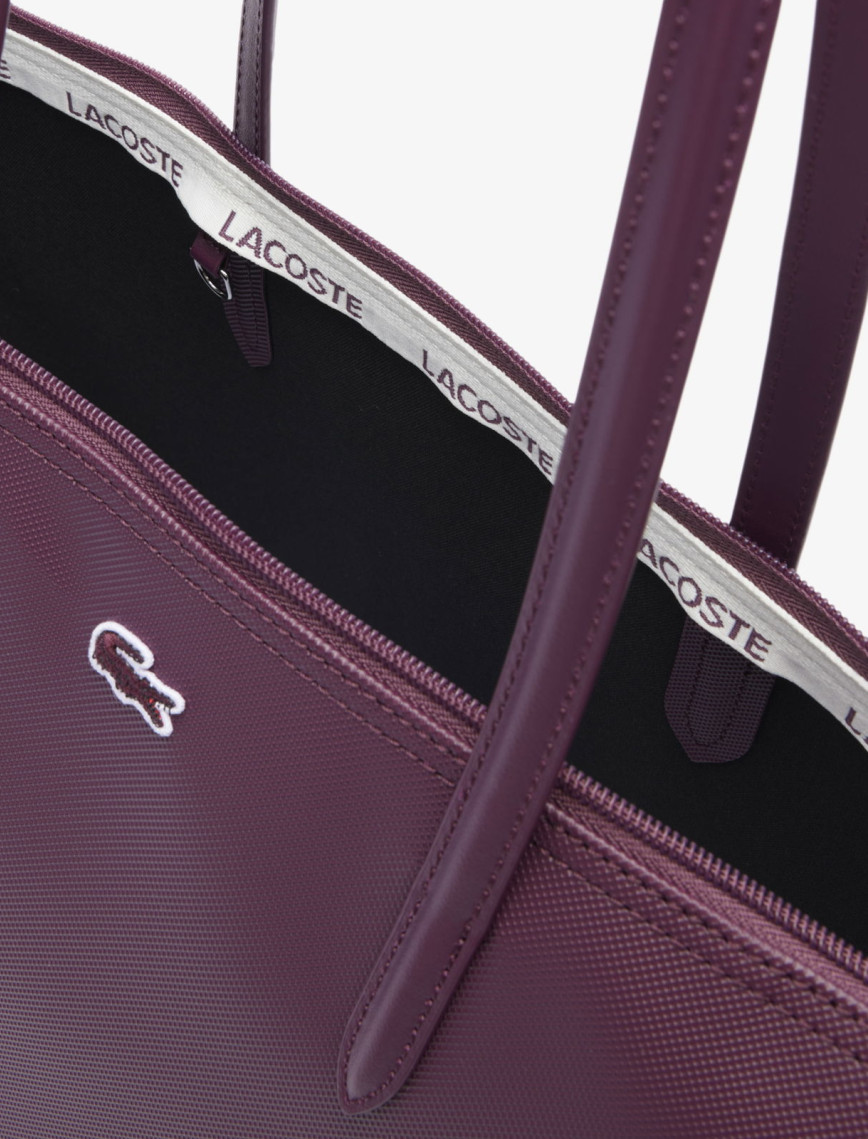 Lacoste Large L.12.12 Kadın Bordo Omuz Çantası