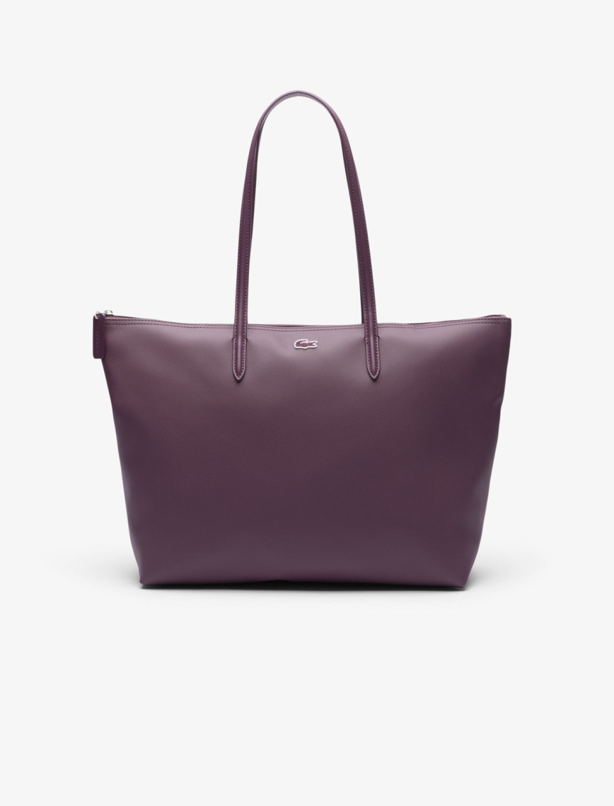 Lacoste Large L.12.12 Kadın Bordo Omuz Çantası