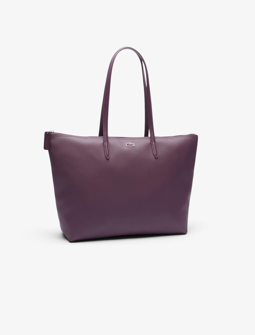 Lacoste Large L.12.12 Kadın Bordo Omuz Çantası