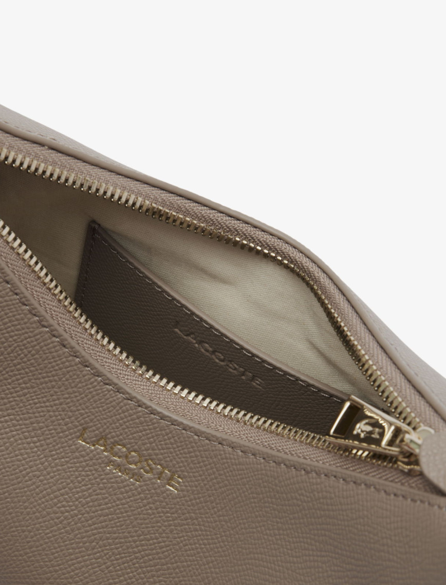 Lacoste Champs-Élysées Kadın Deri Bej Omuz Çantası Lacoste Champs-Élysées Kadın Deri Bej Omuz Çantası