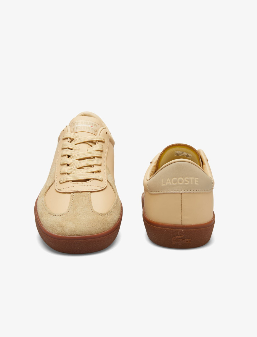 Lacoste Baseshot Pro Erkek Bej Sneaker Lacoste Baseshot Pro Erkek Bej Sneaker