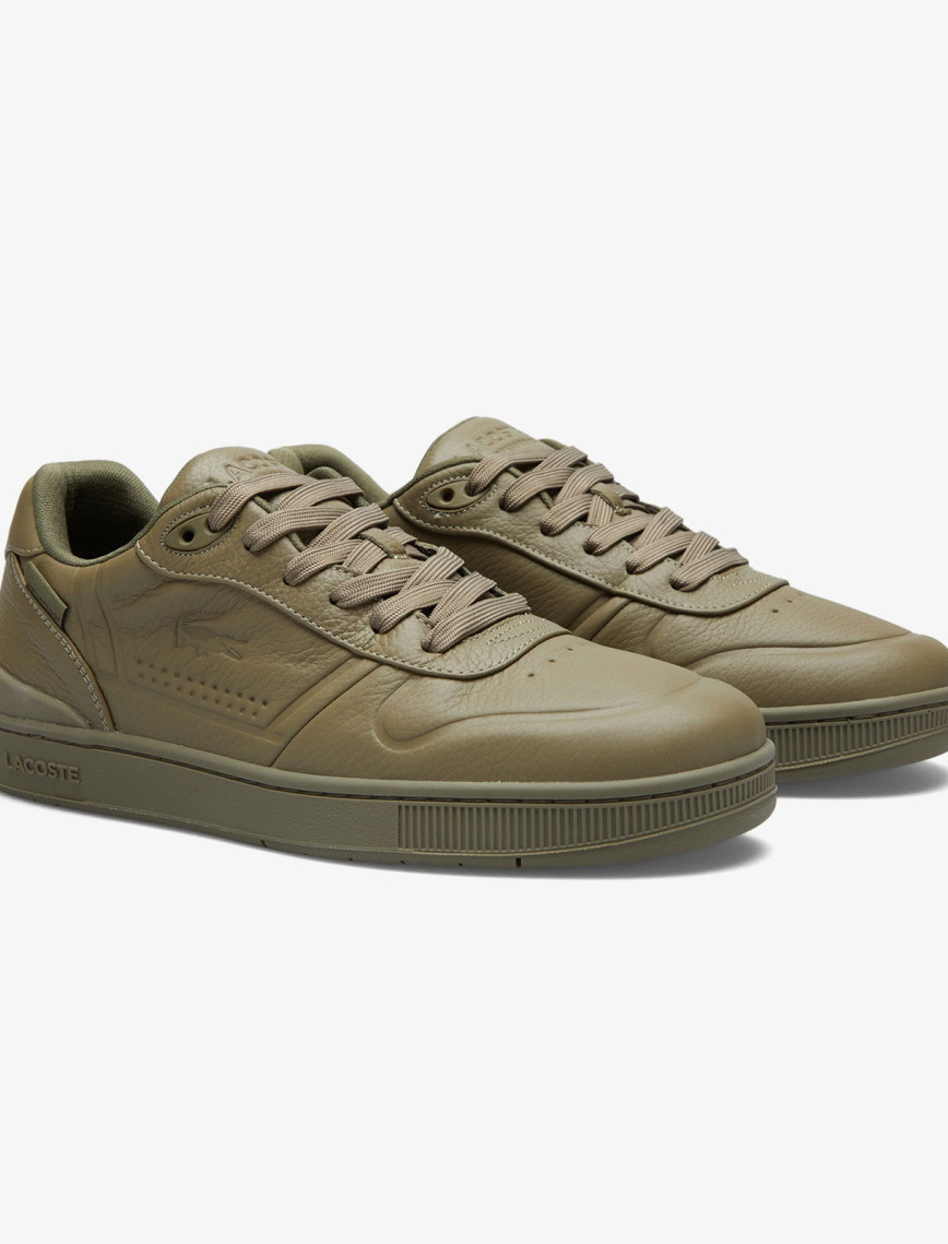 Lacoste T-Clip Shield Erkek Kahverengi Sneaker Lacoste T-Clip Shield Erkek Kahverengi Sneaker