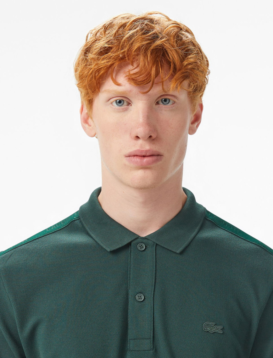 Lacoste Erkek Regular Fit Uzun Kollu Koyu Yeşil Polo Lacoste Erkek Regular Fit Uzun Kollu Koyu Yeşil Polo