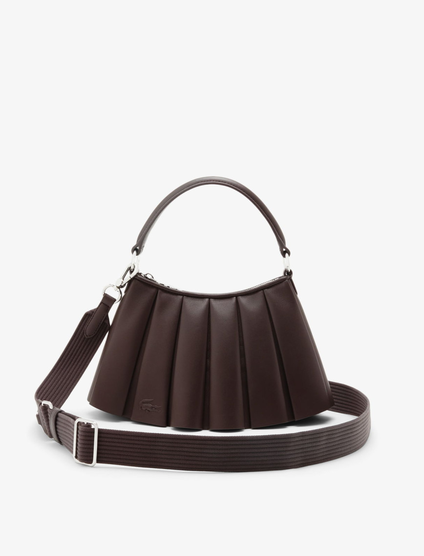 Lacoste Small Lenglen Kadın Deri Siyah Omuz Çantası Lacoste Small Lenglen Kadın Deri Siyah Omuz Çantası