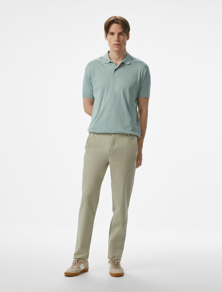 Nautica Erkek Yeşil Classic Fit Polo