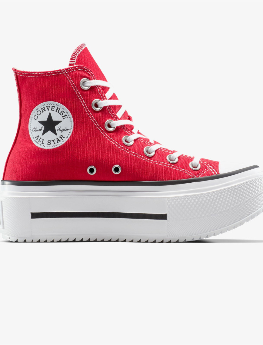 Converse Chuck Taylor All Star Lift Double Stack Platform Unisex Kırmızı Sneaker Converse Chuck Taylor All Star Lift Double Stack Platform Unisex Kırmızı Sneaker