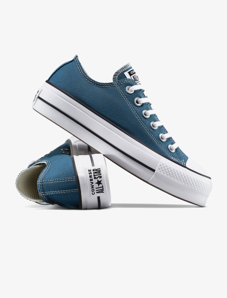 Converse Chuck Taylor All Star Lift Platform Kadın Mavi Sneaker Converse Chuck Taylor All Star Lift Platform Kadın Mavi Sneaker