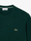 Lacoste Erkek Classic Fit Bisiklet Yaka Koyu Yeşil Kazak Lacoste Erkek Classic Fit Bisiklet Yaka Koyu Yeşil Kazak