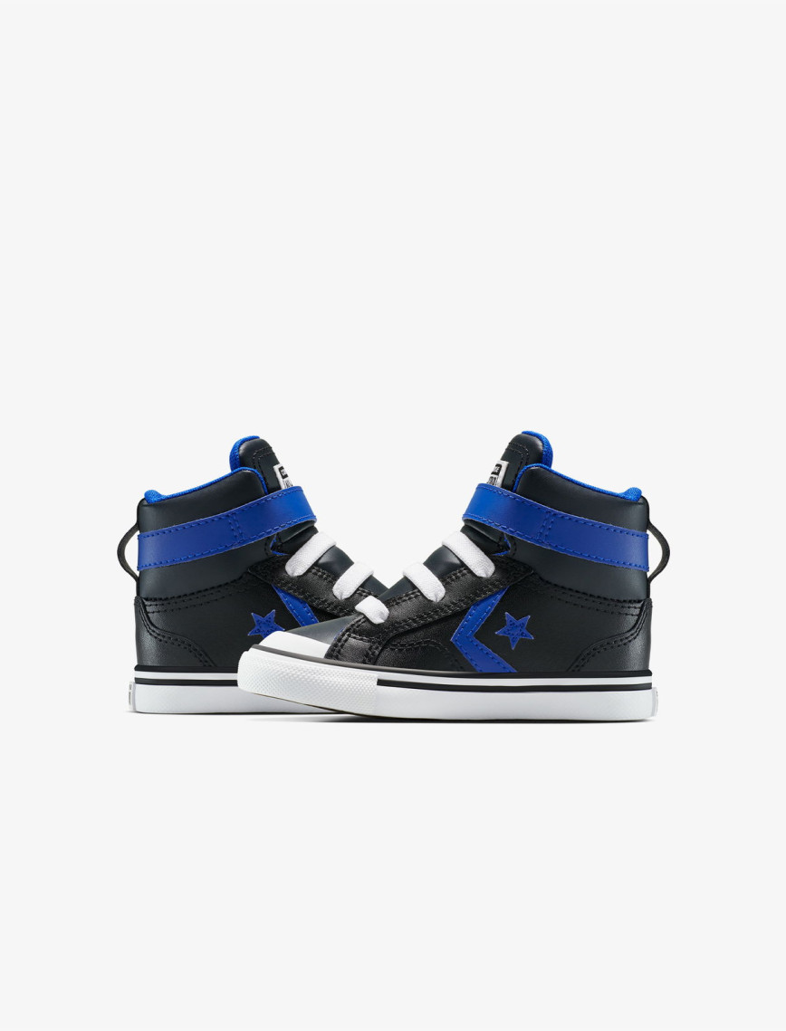 Converse Pro Blaze Strap Leather Easy On Çocuk Siyah Sneaker Converse Pro Blaze Strap Leather Easy On Çocuk Siyah Sneaker