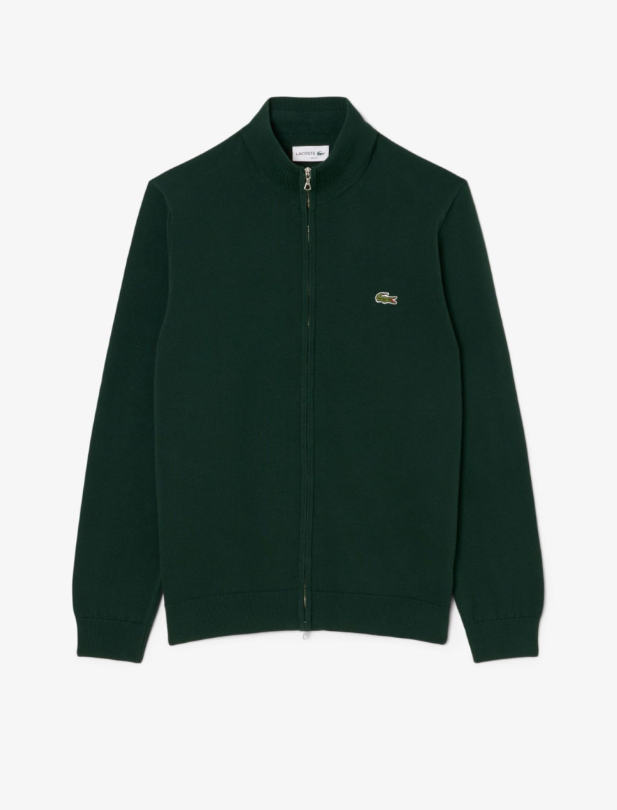 Lacoste Erkek Regular Fit Fermuarlı Yeşil Hırka Lacoste Erkek Regular Fit Fermuarlı Yeşil Hırka