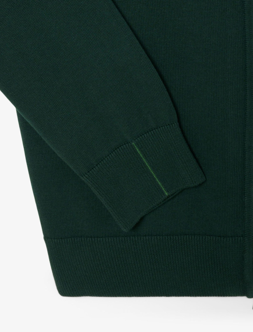 Lacoste Erkek Regular Fit Fermuarlı Yeşil Hırka Lacoste Erkek Regular Fit Fermuarlı Yeşil Hırka