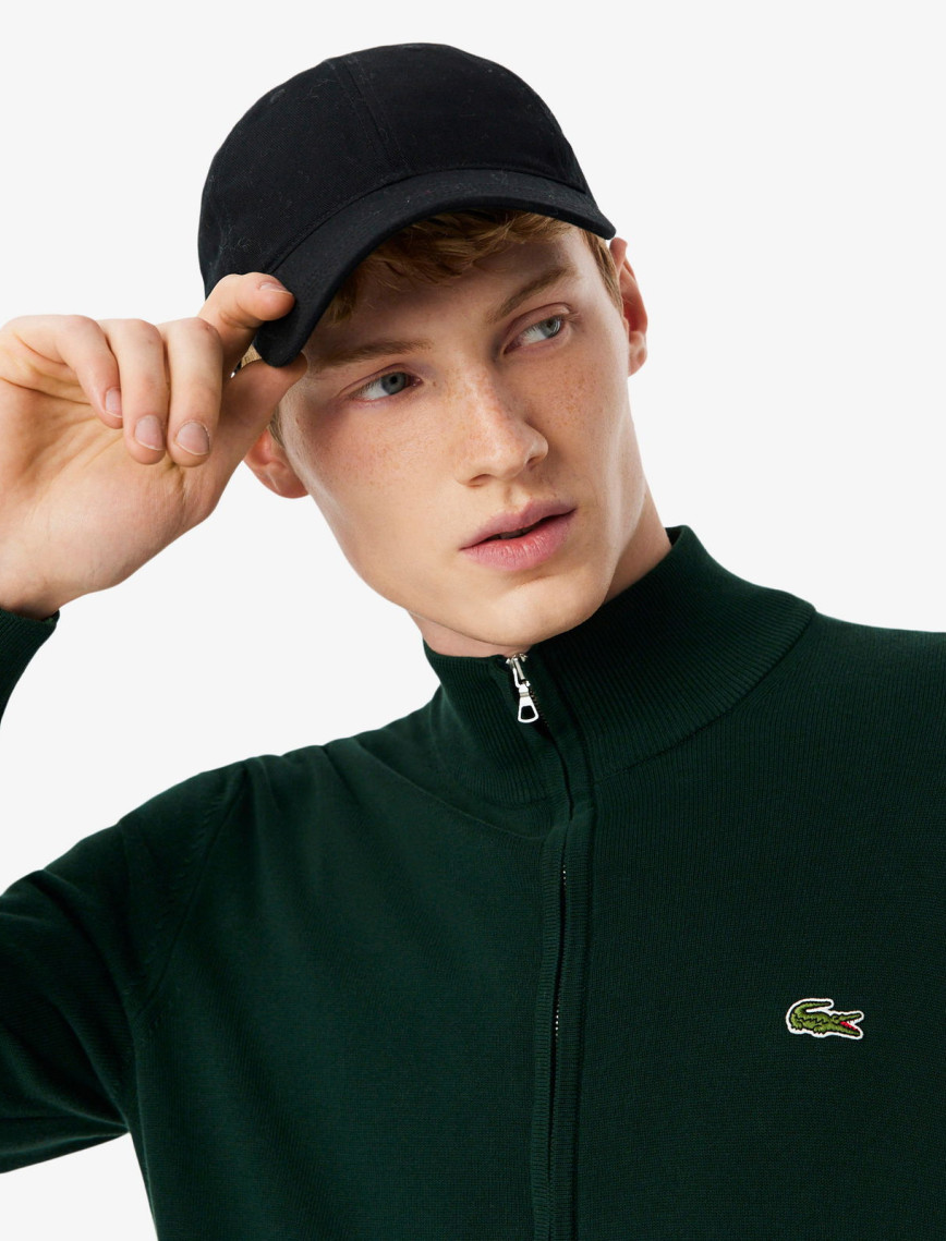 Lacoste Erkek Regular Fit Fermuarlı Yeşil Hırka Lacoste Erkek Regular Fit Fermuarlı Yeşil Hırka