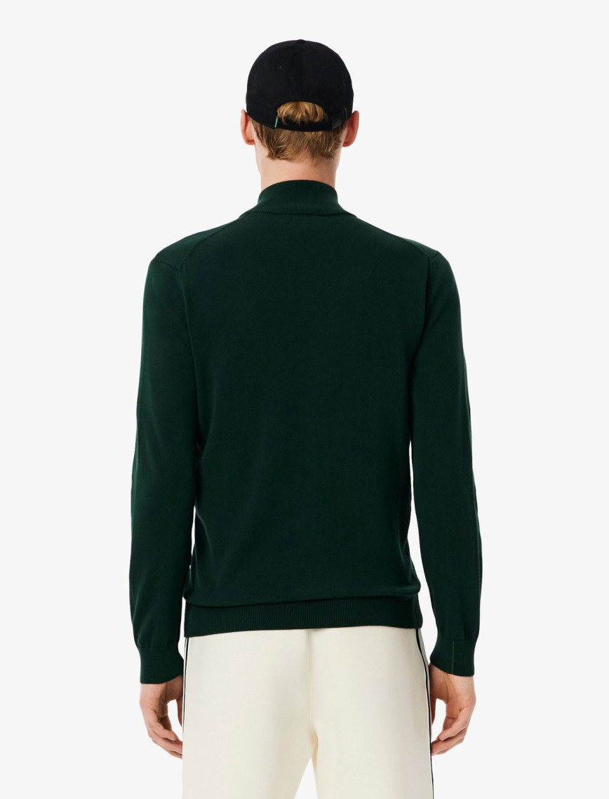 Lacoste Erkek Regular Fit Fermuarlı Yeşil Hırka Lacoste Erkek Regular Fit Fermuarlı Yeşil Hırka