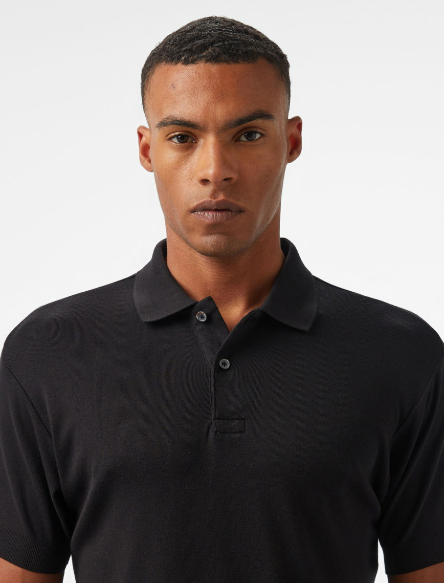 Nautica Erkek Siyah Classic Fit Polo