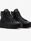 Converse Chuck Taylor All Star Lift Platform Deri Kadın Siyah Sneaker
