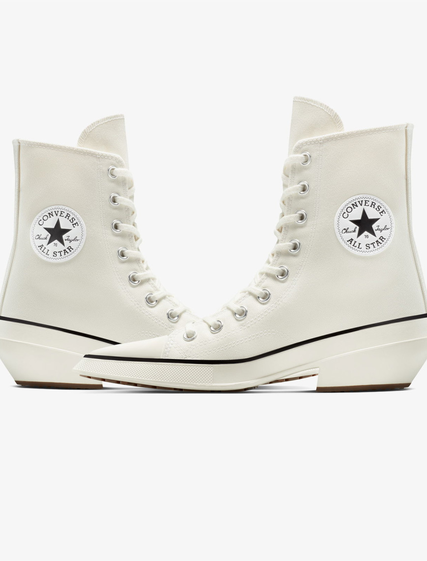 Converse Chuck De Luxe Kadın Krem Sneaker Converse Chuck De Luxe Kadın Krem Sneaker