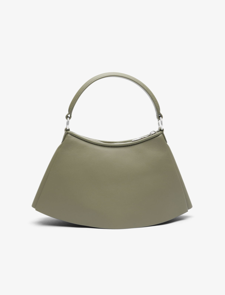 Lacoste Small Lenglen Kadın Deri Haki Omuz Çantası Lacoste Small Lenglen Kadın Deri Haki Omuz Çantası