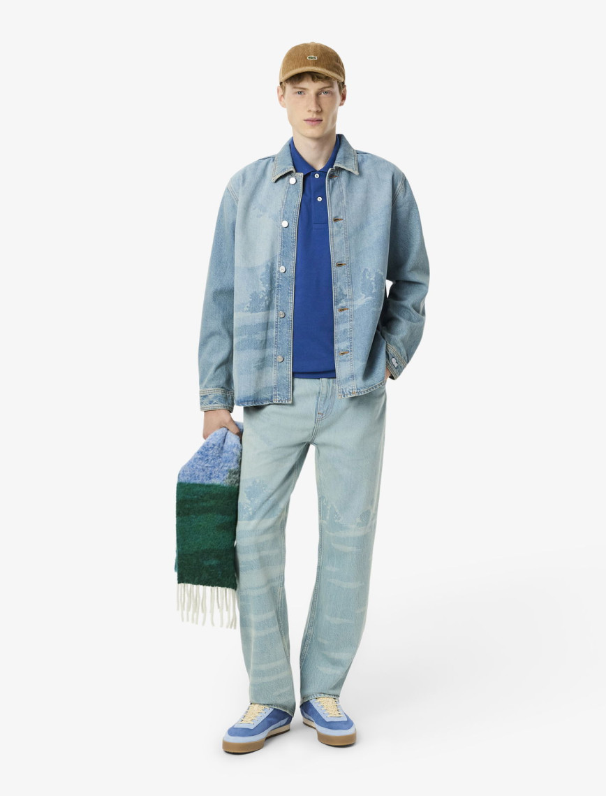 Lacoste L.12.12 Erkek Classic Fit Koyu Mavi Polo Lacoste L.12.12 Erkek Classic Fit Koyu Mavi Polo