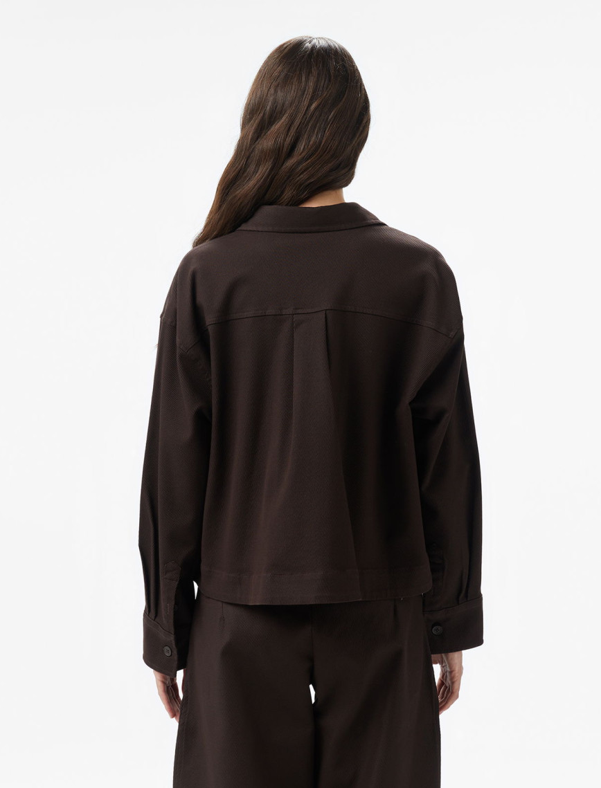 Lacoste Kadın Kahverengi Gömlek Lacoste Kadın Kahverengi Gömlek