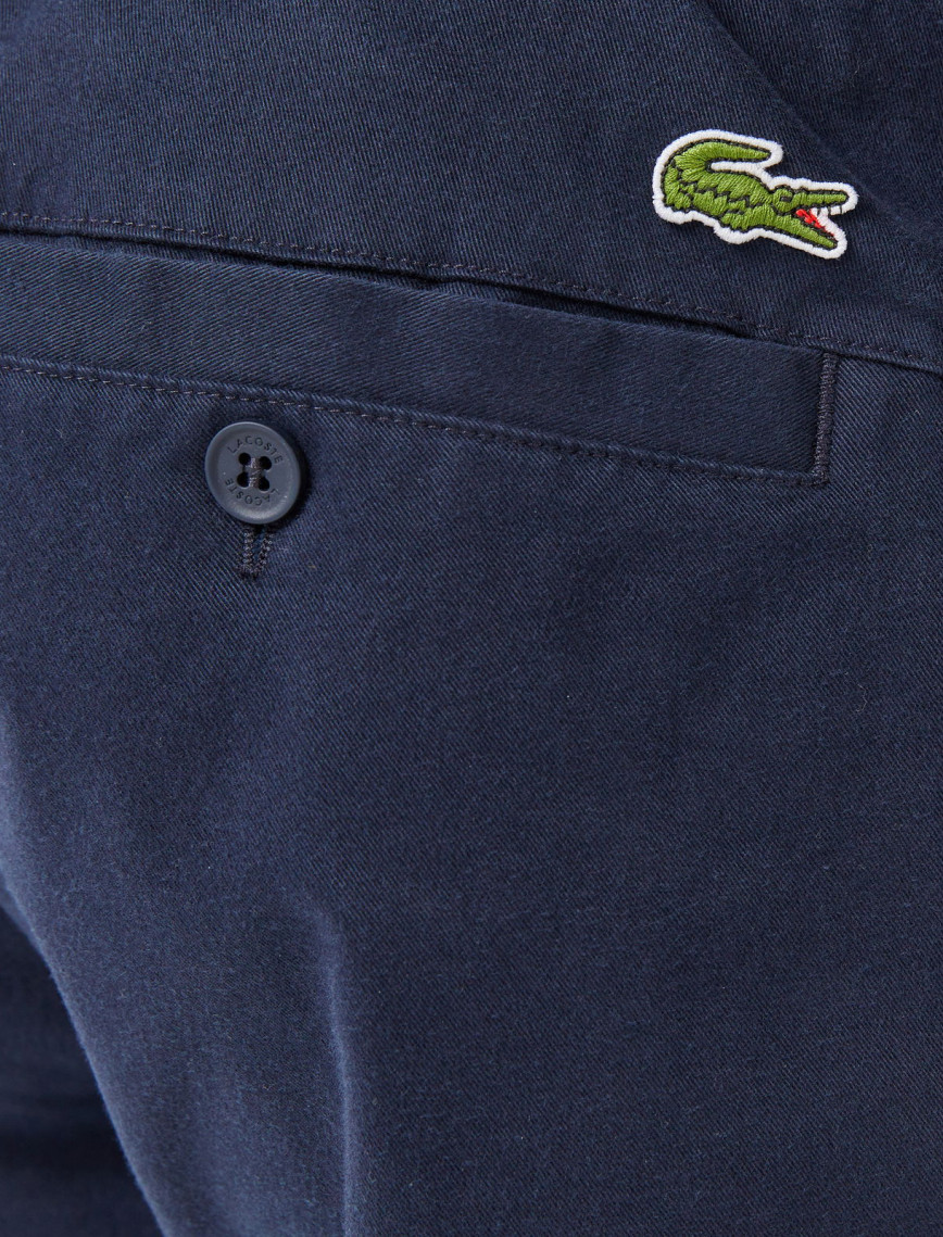 Lacoste Erkek Slim Fit Lacivert Chino Pantolon Lacoste Erkek Slim Fit Lacivert Chino Pantolon