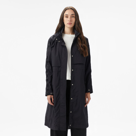 Lacoste Kadın Kapüşonlu Siyah Mont Lacoste Kadın Kapüşonlu Siyah Mont