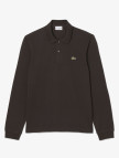 Lacoste L.12.12 Erkek Classic Fit Uzun Kollu Kahverengi Polo Lacoste L.12.12 Erkek Classic Fit Uzun Kollu Kahverengi Polo