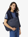 Lacoste Large L.12.12 Kadın Lacivert Omuz Çantası