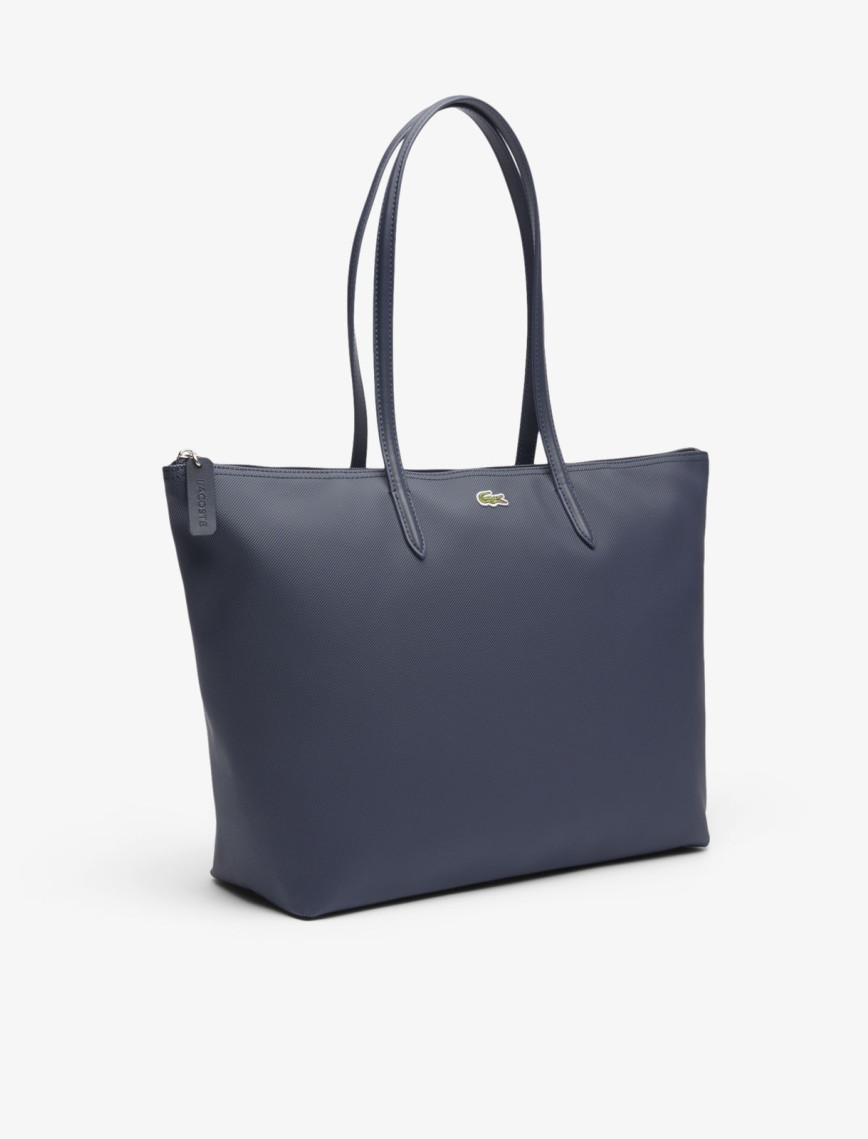 Lacoste Large L.12.12 Kadın Lacivert Omuz Çantası