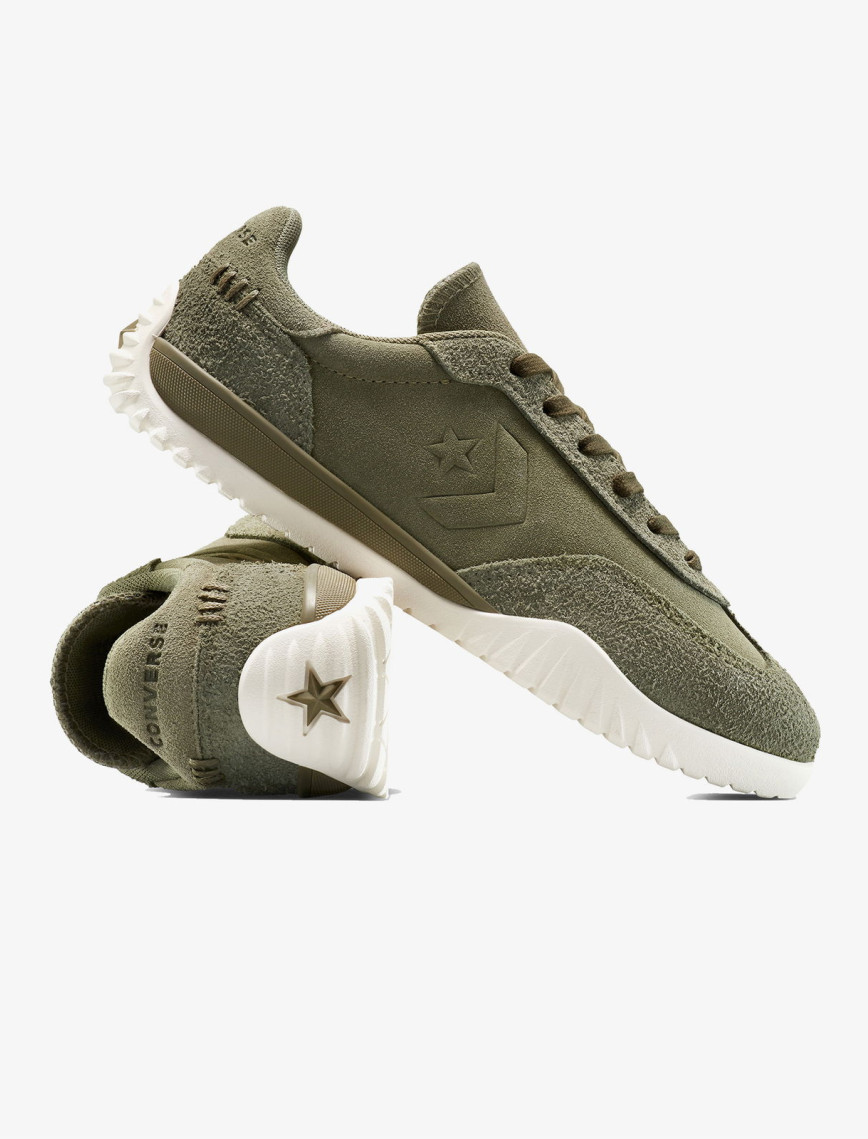 Converse Run Star Trainer Colourful Suede Unisex Haki Sneaker Converse Run Star Trainer Colourful Suede Unisex Haki Sneaker