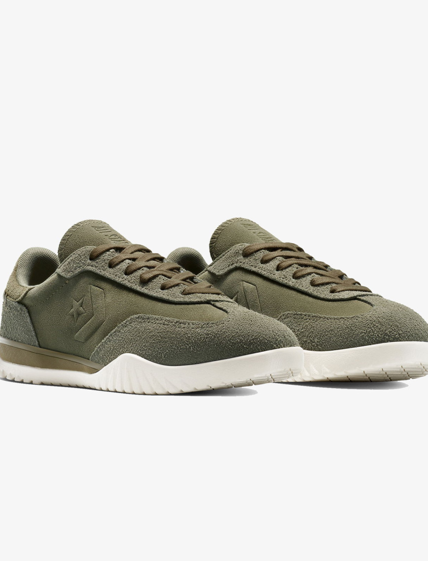 Converse Run Star Trainer Colourful Suede Unisex Haki Sneaker Converse Run Star Trainer Colourful Suede Unisex Haki Sneaker