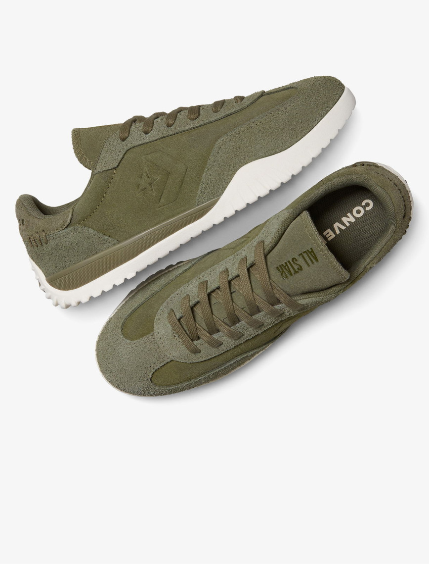 Converse Run Star Trainer Colourful Suede Unisex Haki Sneaker Converse Run Star Trainer Colourful Suede Unisex Haki Sneaker