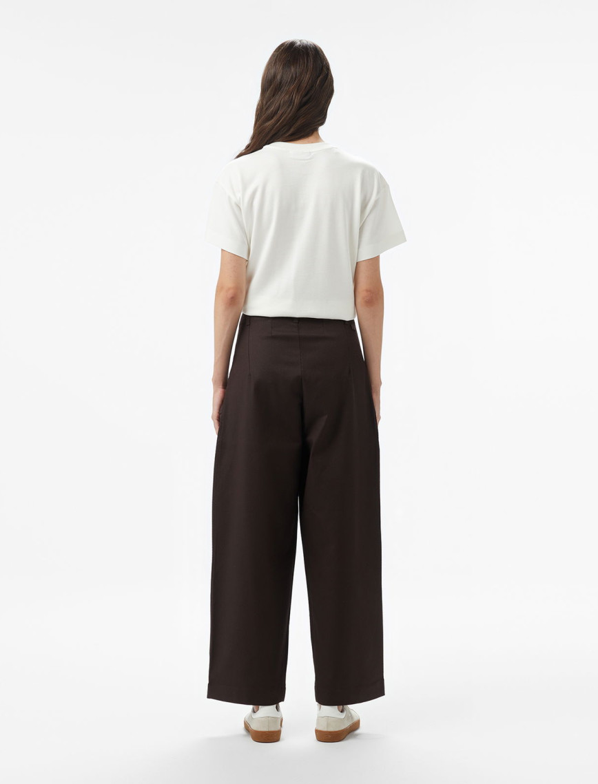 Lacoste Kadın Kahverengi Chino Pantolon Lacoste Kadın Kahverengi Chino Pantolon