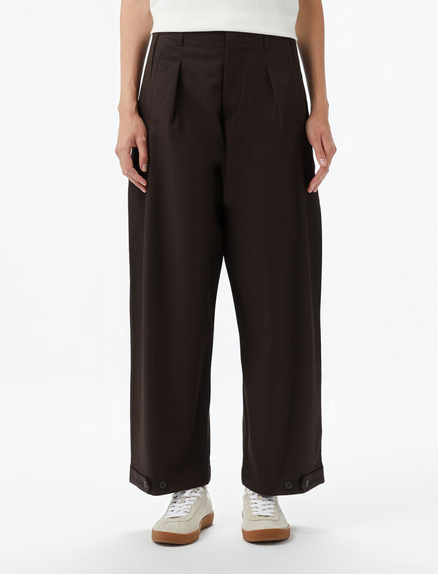 Lacoste Kadın Kahverengi Chino Pantolon Lacoste Kadın Kahverengi Chino Pantolon