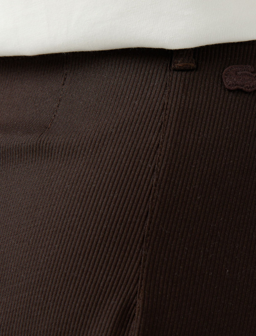 Lacoste Kadın Kahverengi Chino Pantolon Lacoste Kadın Kahverengi Chino Pantolon