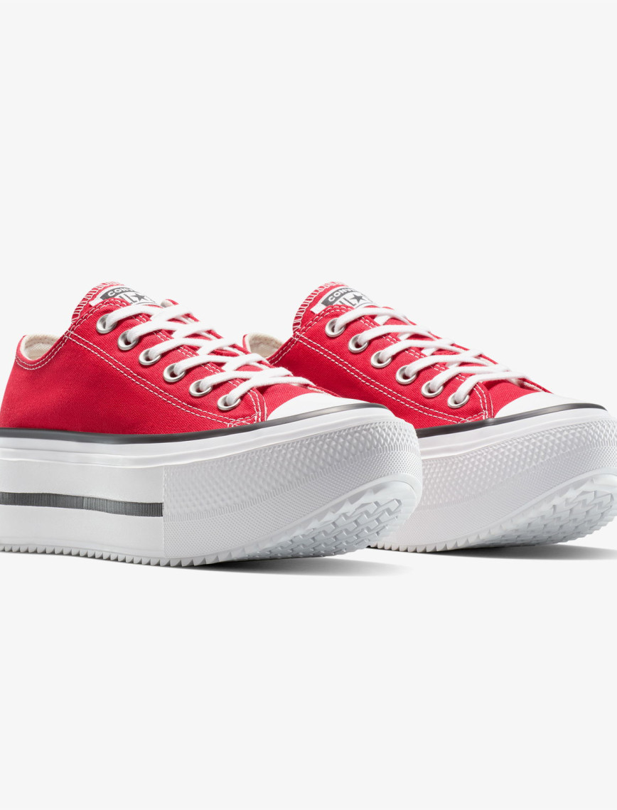 Converse Chuck Taylor All Star Lift Double Stack Platform Unisex Kırmızı Sneaker Converse Chuck Taylor All Star Lift Double Stack Platform Unisex Kırmızı Sneaker