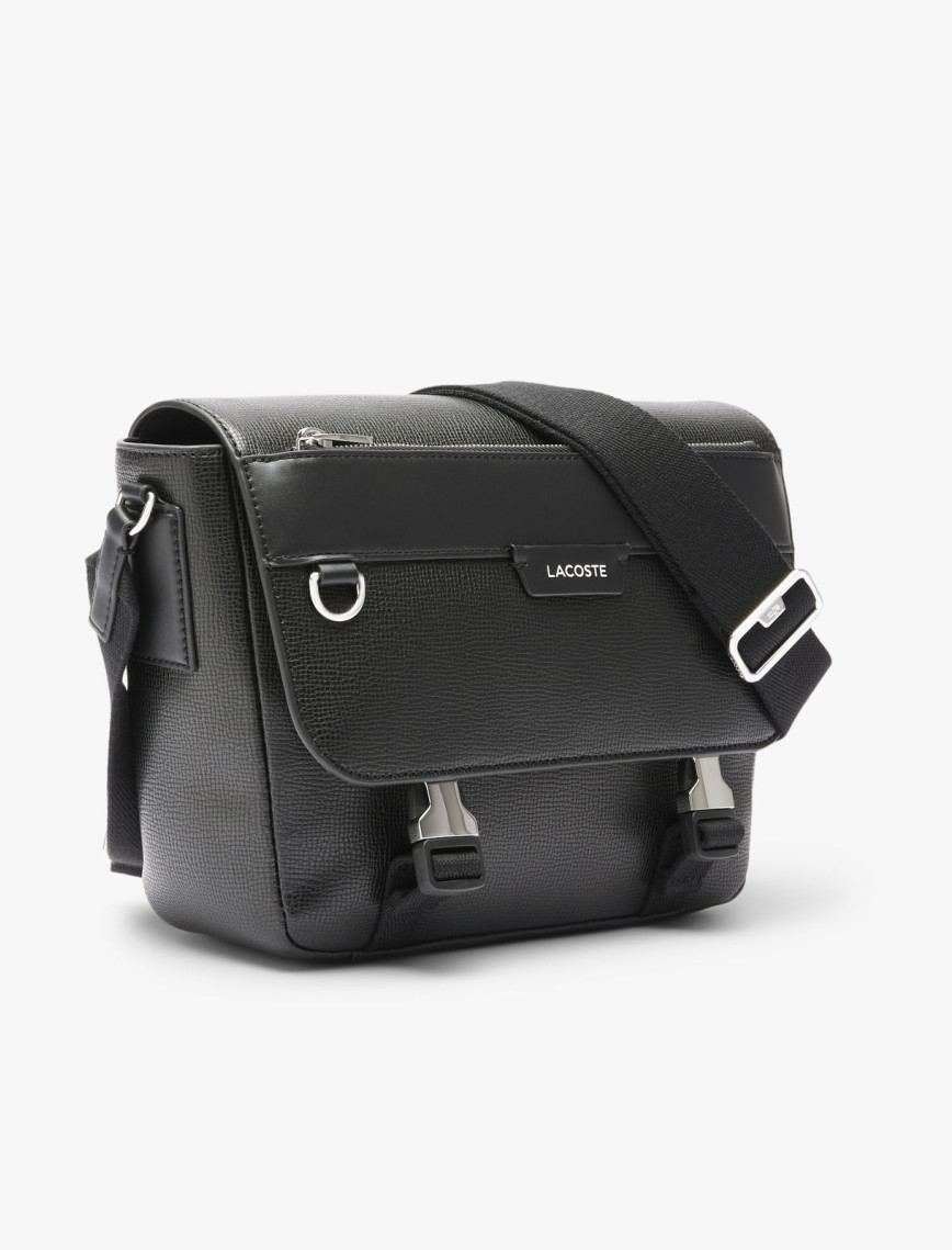 Lacoste Erkek Deri Siyah Omuz Çantası Lacoste Erkek Deri Siyah Omuz Çantası
