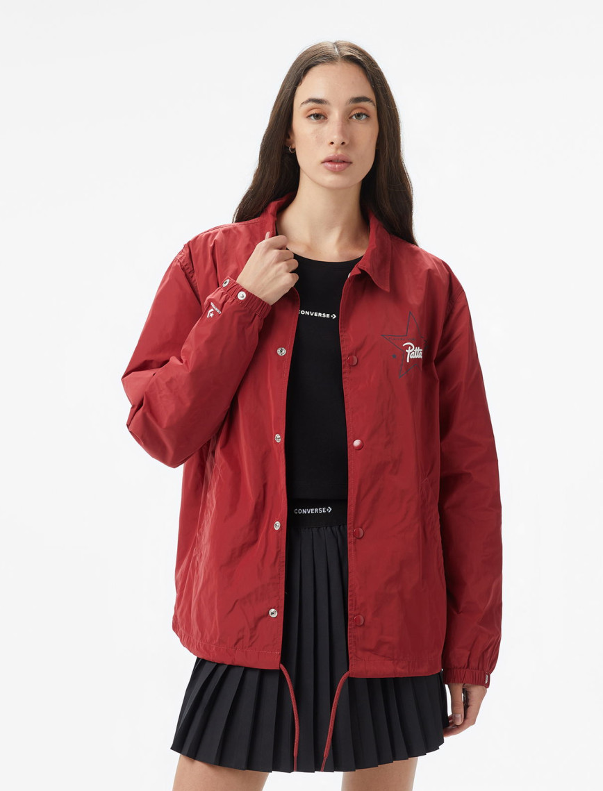 Converse X Patta Unisex Kırmızı Ceket Converse X Patta Unisex Kırmızı Ceket