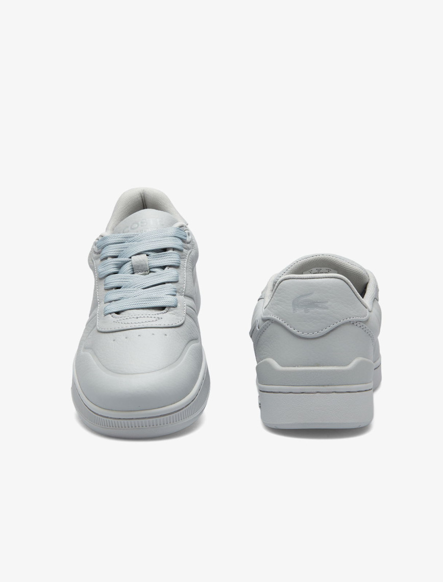 Lacoste T-Clip Shield Kadın Açık Gri Sneaker Lacoste T-Clip Shield Kadın Açık Gri Sneaker