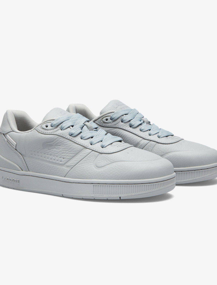 Lacoste T-Clip Shield Kadın Açık Gri Sneaker Lacoste T-Clip Shield Kadın Açık Gri Sneaker
