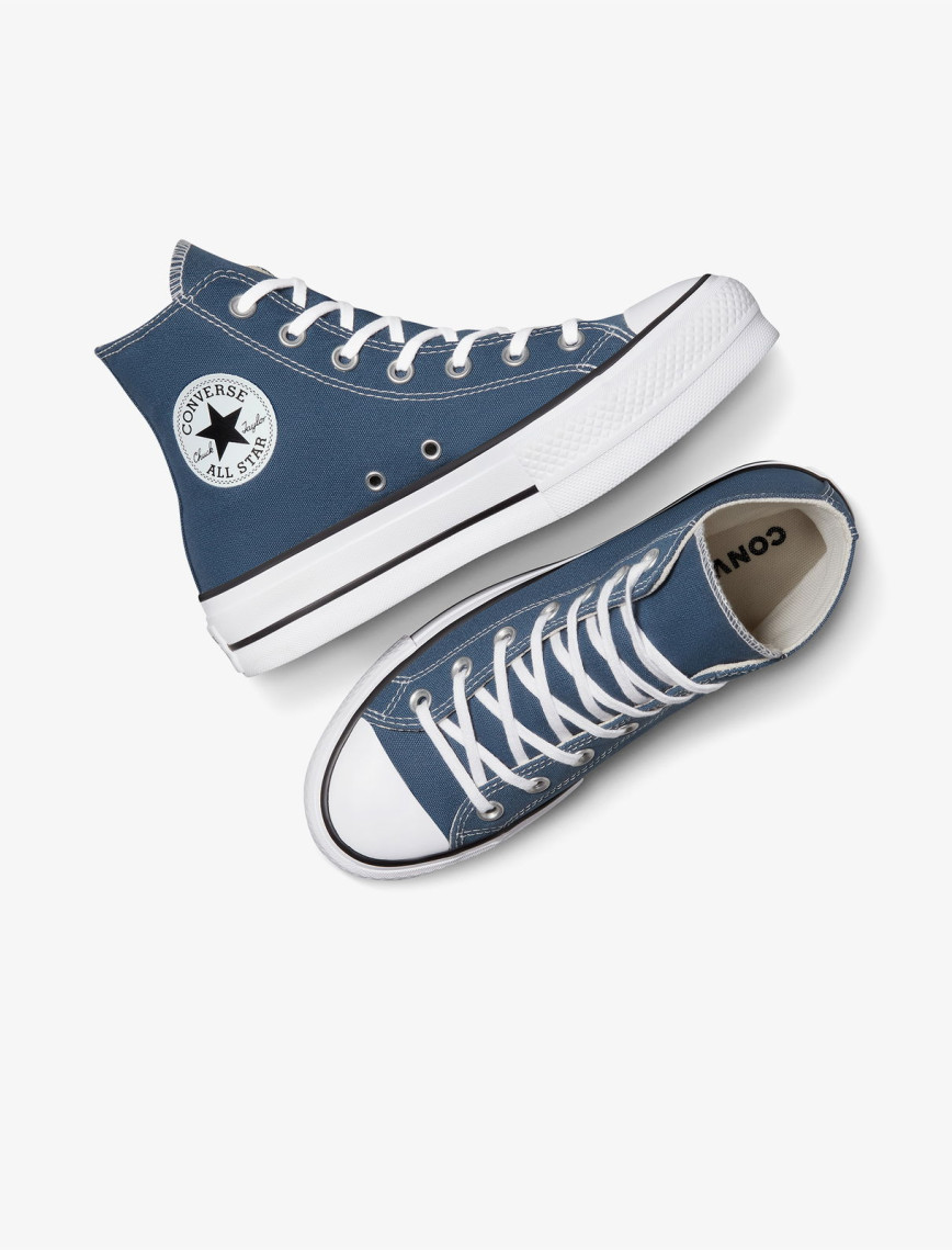 Converse Chuck Taylor All Star Lift Platform Unisex Mavi Sneaker Converse Chuck Taylor All Star Lift Platform Unisex Mavi Sneaker