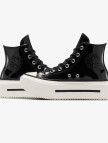 Converse Chuck Taylor All Star Lift Double Stack Platform Deri Unisex Siyah Sneaker Converse Chuck Taylor All Star Lift Double Stack Platform Deri Unisex Siyah Sneaker