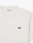 Lacoste Erkek Classic Fit Bisiklet Yaka Beyaz T-Shirt Lacoste Erkek Classic Fit Bisiklet Yaka Beyaz T-Shirt