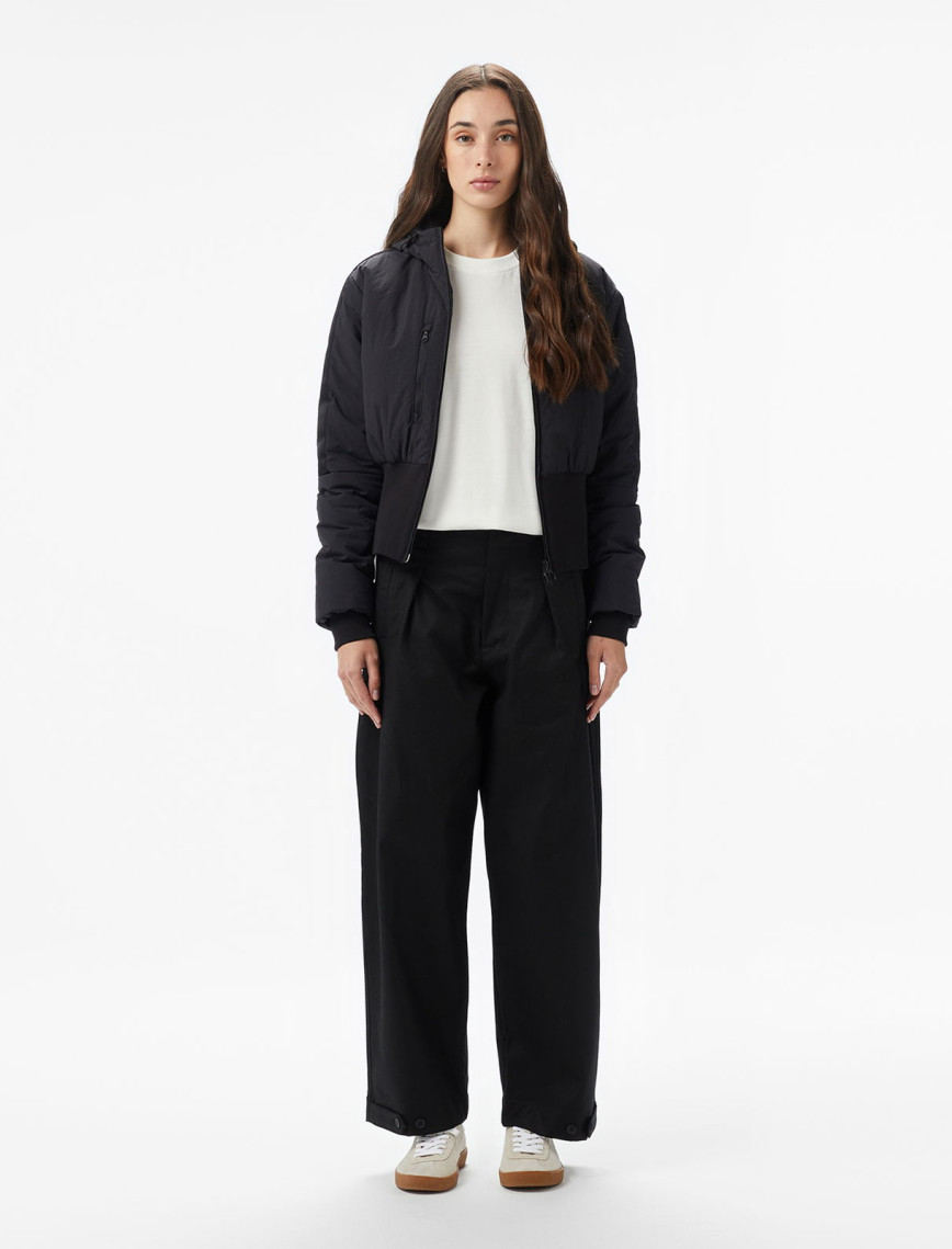 Lacoste Kadın Kapüşonlu Siyah Ceket Lacoste Kadın Kapüşonlu Siyah Ceket