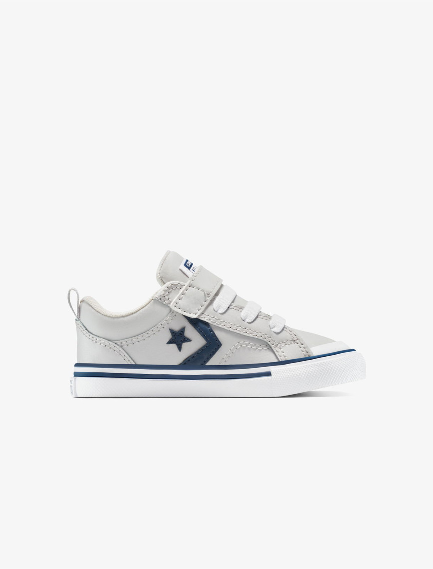 Converse Pro Blaze Strap Leather Easy On Çocuk Gri Sneaker Converse Pro Blaze Strap Leather Easy On Çocuk Gri Sneaker