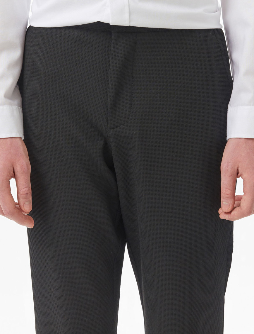 Lacoste Erkek Tapered Fit Siyah Pantolon Lacoste Erkek Tapered Fit Siyah Pantolon