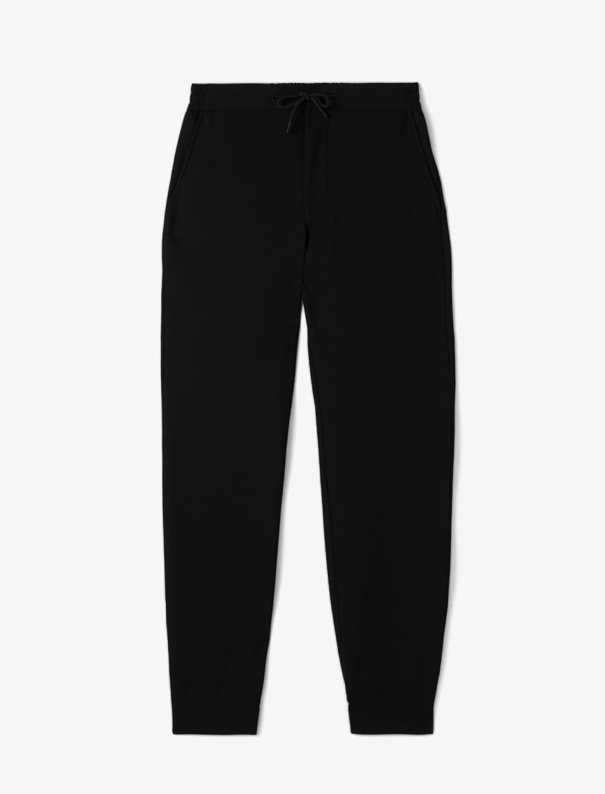 Lacoste Erkek Tapered Fit Siyah Pantolon Lacoste Erkek Tapered Fit Siyah Pantolon